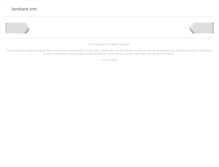 Tablet Screenshot of lionsbank.com